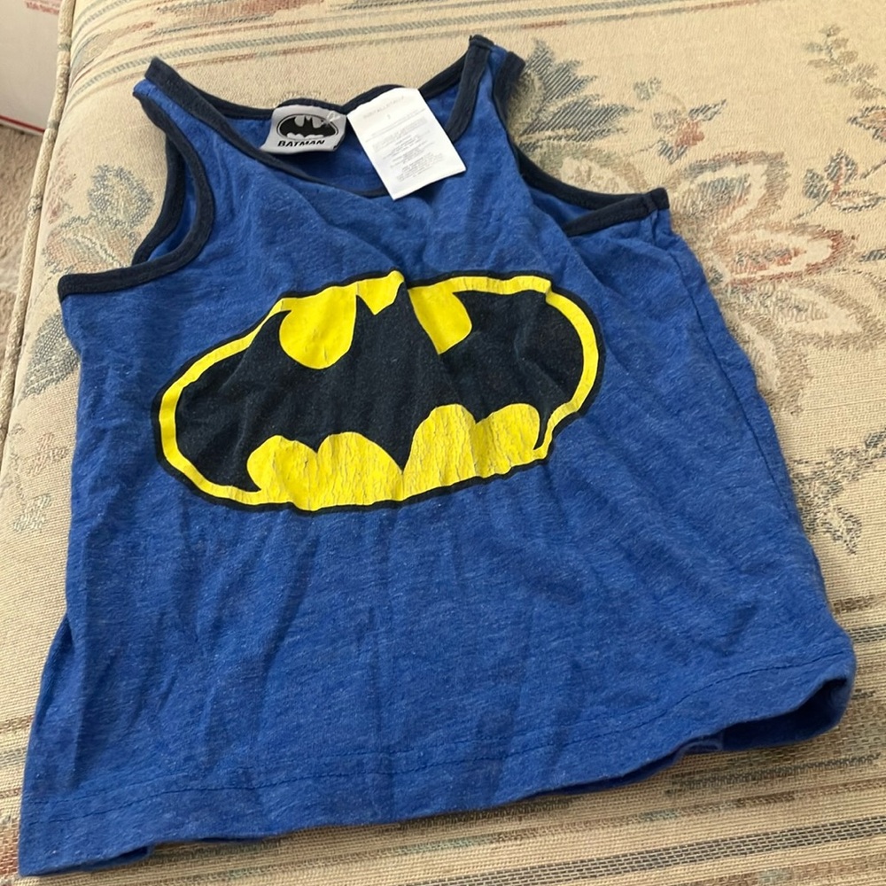 Boys Batman tank top 2